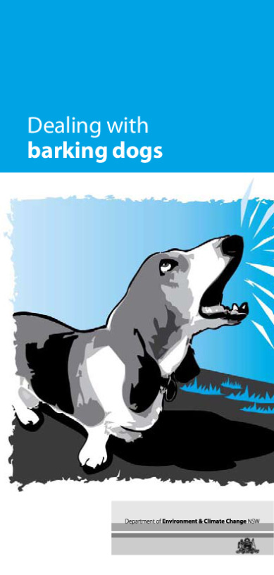 Excessive dog barking or howling - City of Sydney