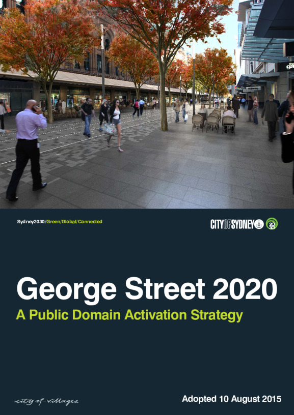 George Street 2020 A Public Domain Activation Strategy Part1