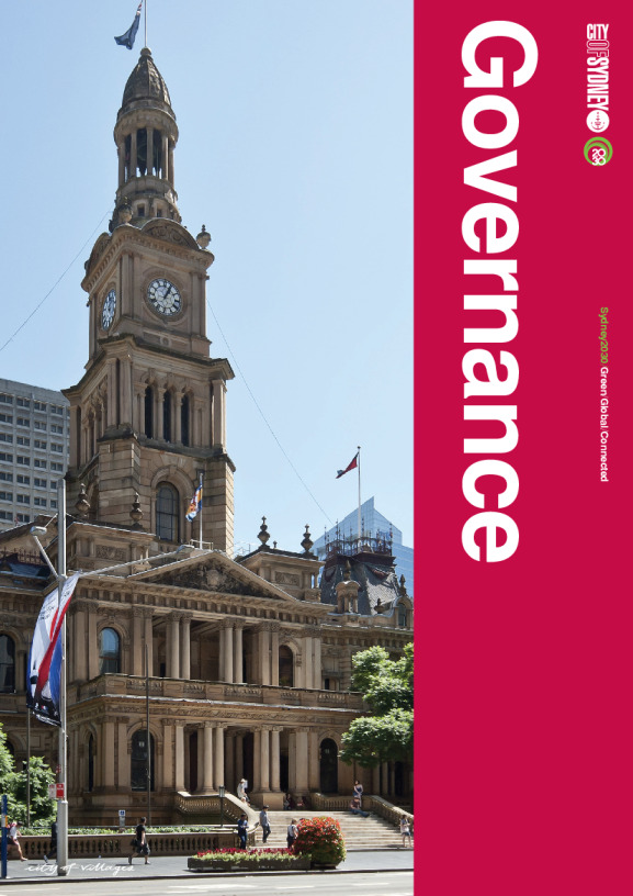 Governance at the city