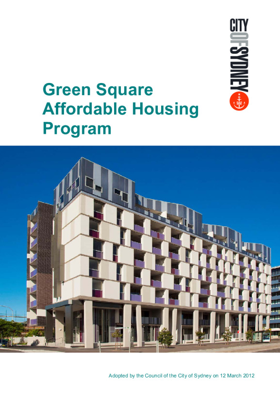 GreenSquareAffordableHousingProgram