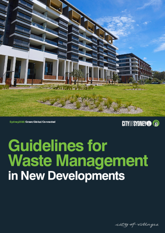 Guidelines for Waste Management in New Developments
