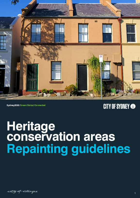 HeritageConsAreas Repainting 190719