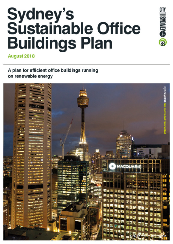 Sydneys Sustainable Office Plan FINAL