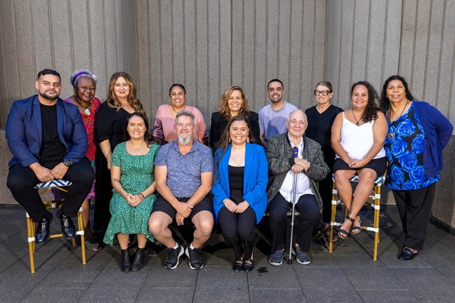The City's advisory panel members sitting next to each other in 2 rows