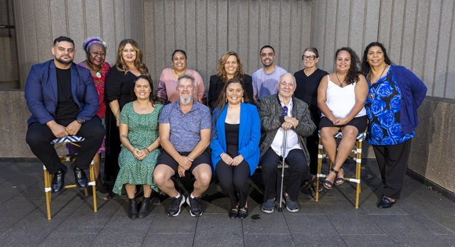 The City's advisory panel members sitting next to each other in 2 rows