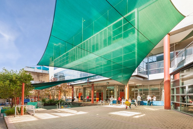Ultimo Community Centre courtyard
