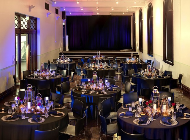 Barnet Long Room dinner setup