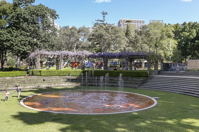 Hyde Park, Sydney - 14th September 2017. Australian Life and Little Sydney Lives photography exhibition in Hyde Park.