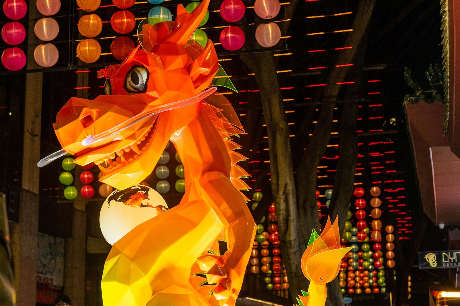 Year of the Dragon drawings Sydney Lunar Festival 2024 City of Sydney