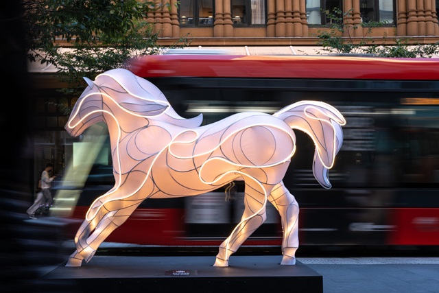 Lunar Lantern of a horse.
