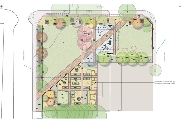 Works plan drawing
