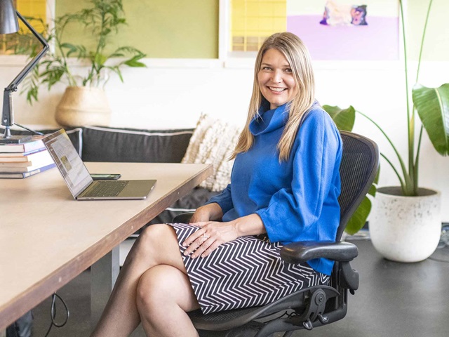 Alana Stocks, founder of Surry Hills digital agency Circul8, GreenPower customer