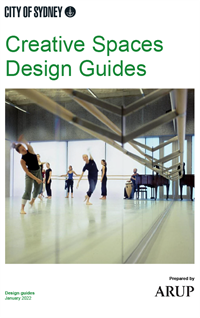 Creative Spaces Design Guides City of Sydney and Arup cover