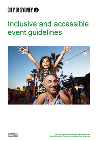Inclusive and accessible event guidelines