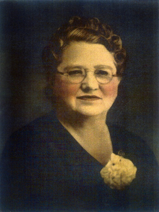 A photo of a lady.