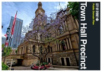 Document cover with an image of a historic sandstone building in the city with a purple Jacaranda tree in the foreground