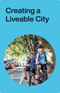 Creating a liveable City document cover