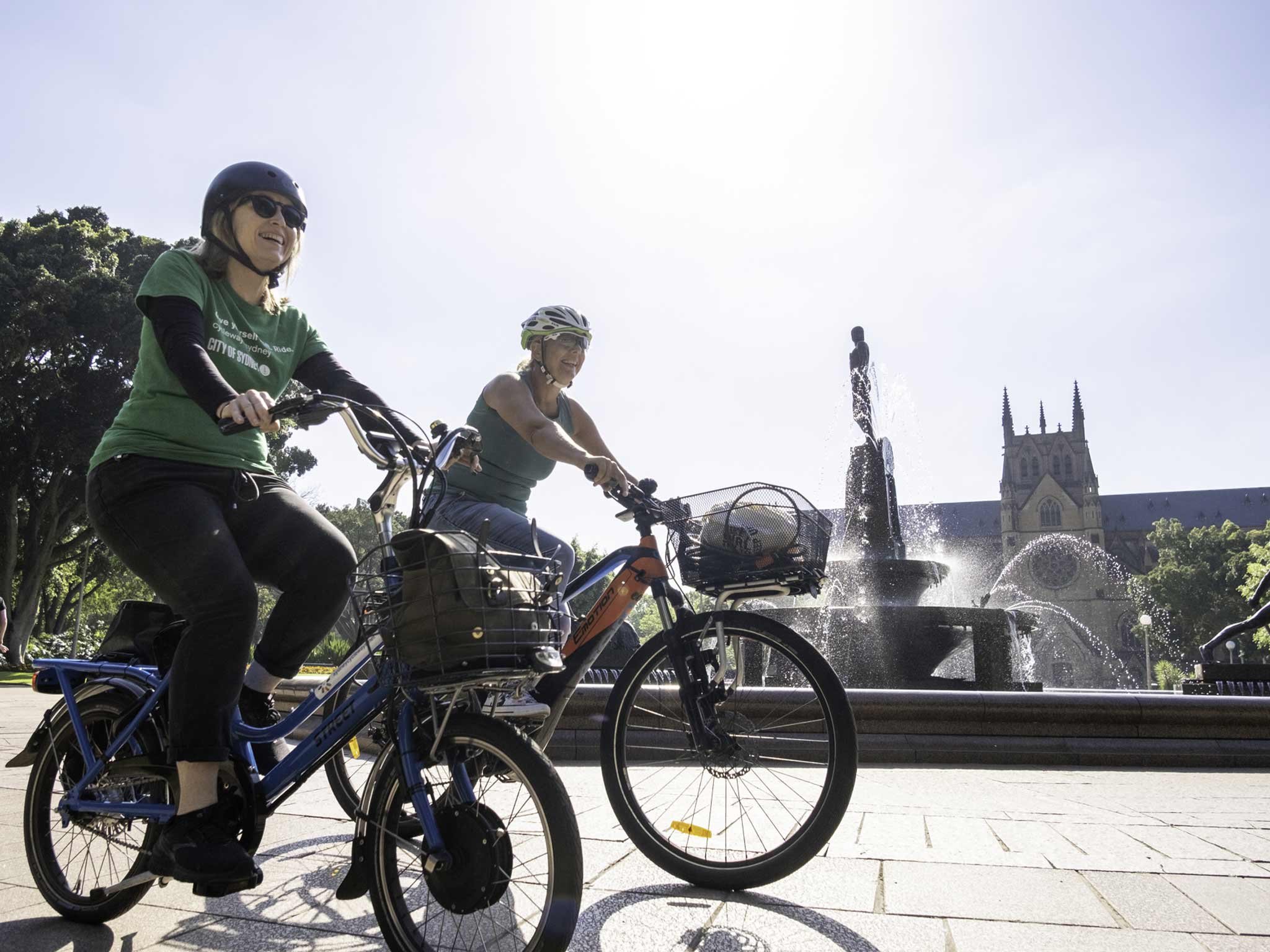 Book a free guided bike ride or cycling lesson City of Sydney