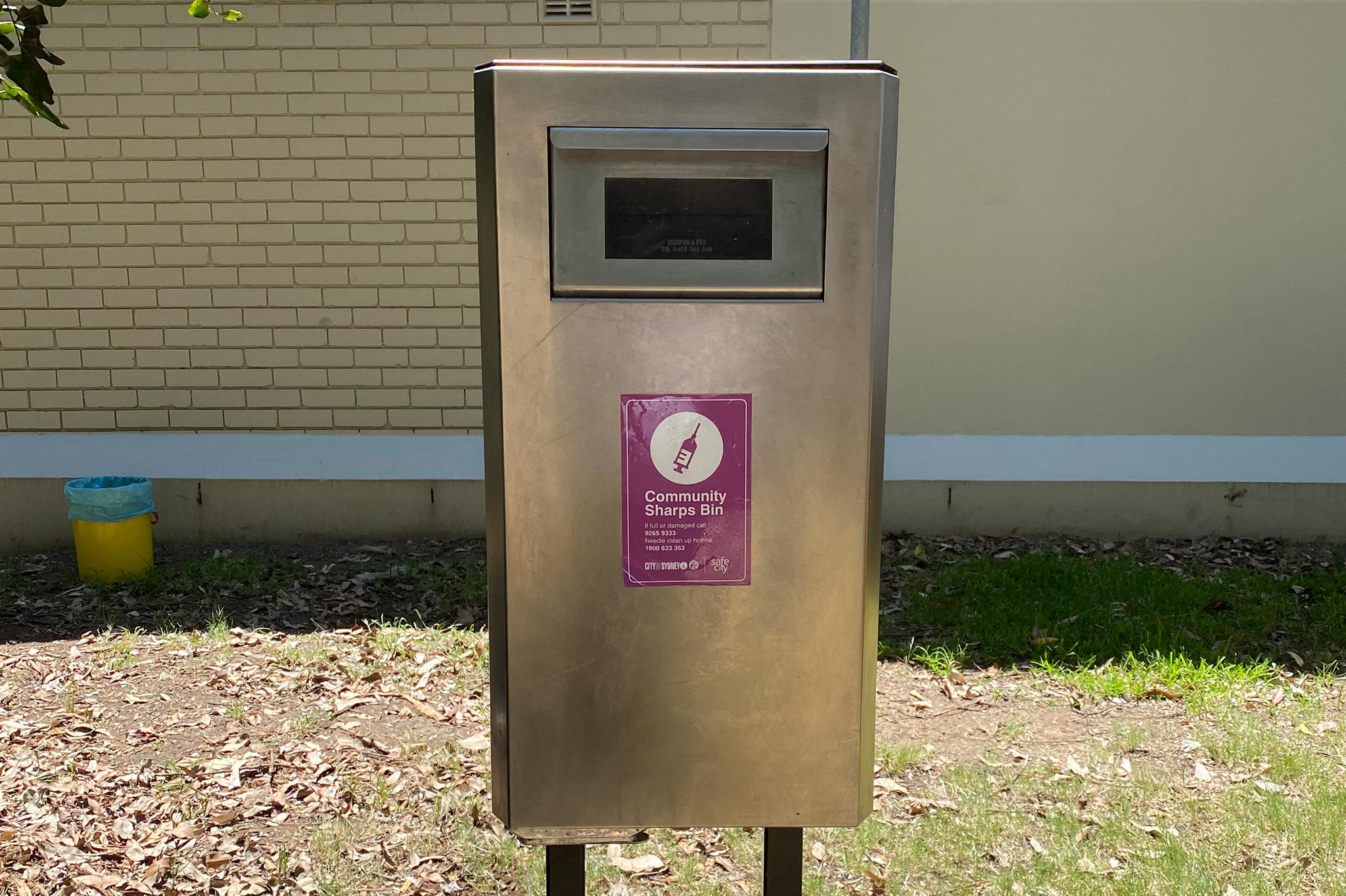 Apply for a community sharps bin City of Sydney