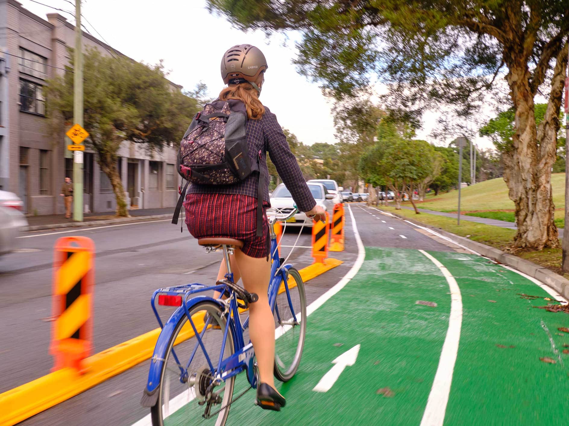 Creating pop up cycleways in Sydney City of Sydney