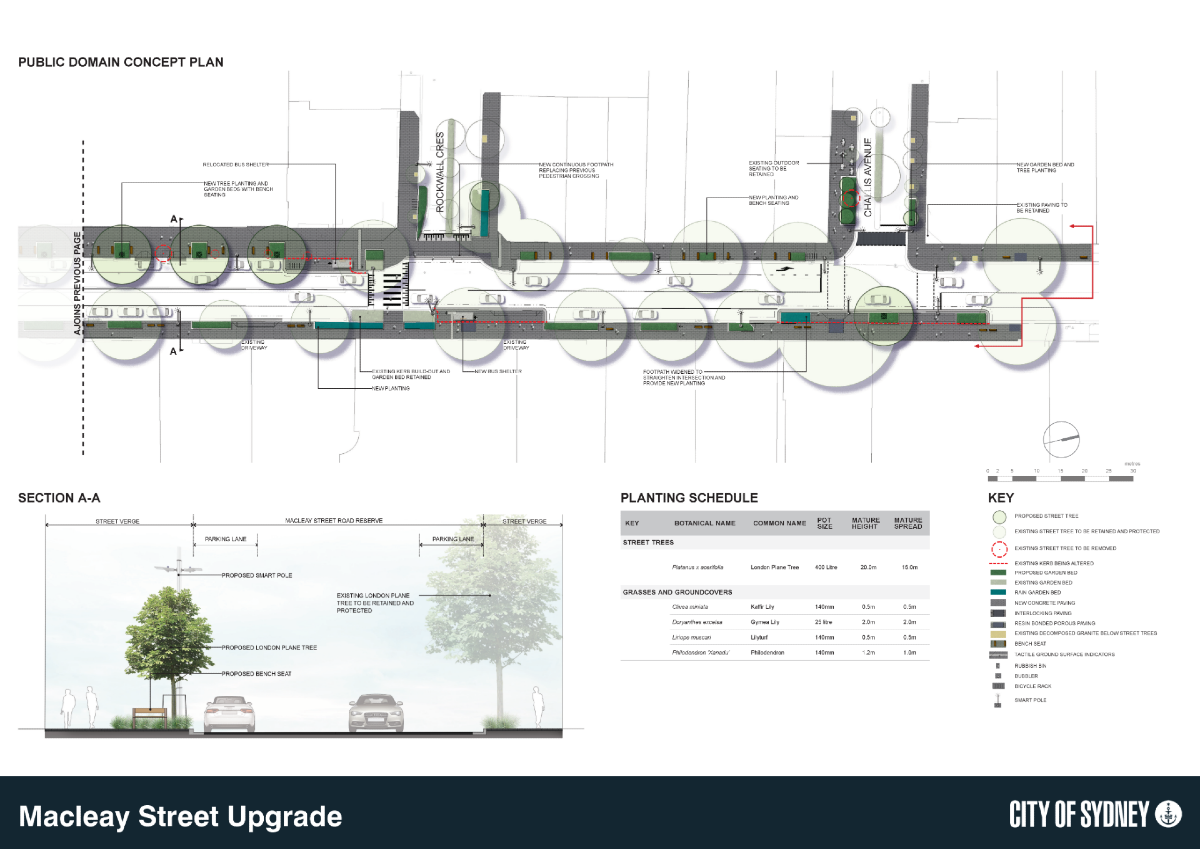 Macleay Street Upgrade plans Page 2 of 2 
